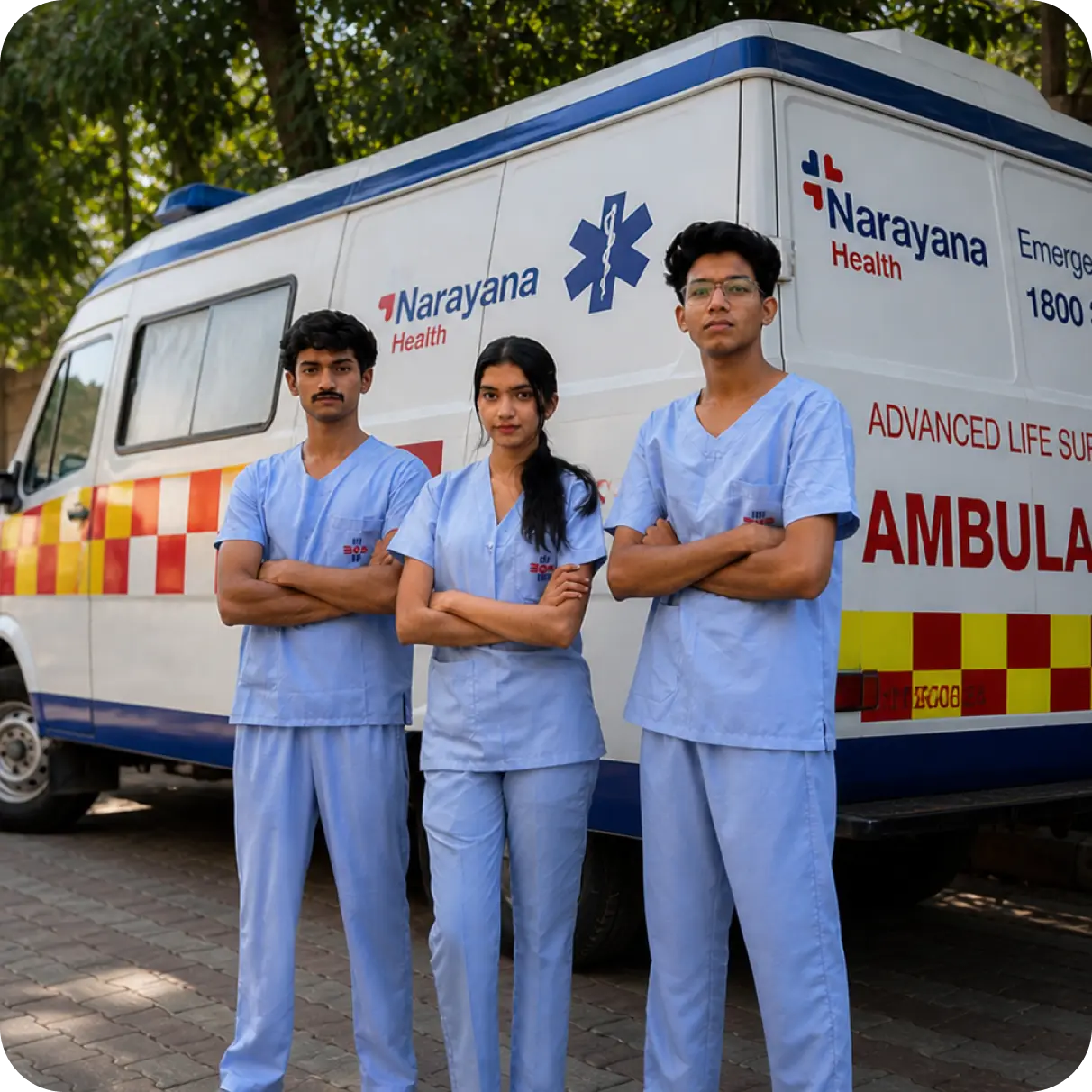 Delivering lifesaving care when it matters most — free ambulance service for every life in need.